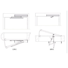 Abrepuertas automático de madera